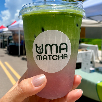 Pink Coconut Matcha Cloud