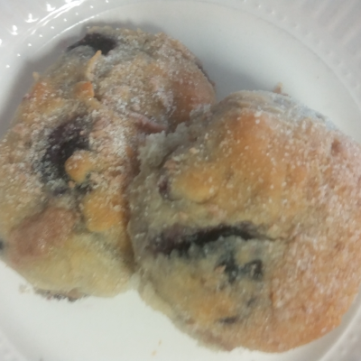 Blueberry Buckle Biscuits