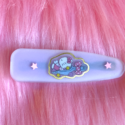 Kawaii Hello Kitty Resin Hair Clip