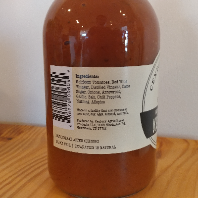 Heirloom Tomato Ketchup