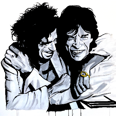 Rolling Stones - Keith Richards And Mick Jagger