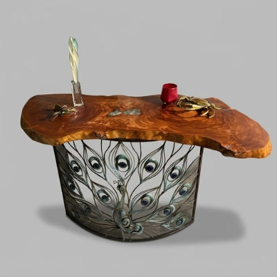Assortment Of Furniture And Serving Trays