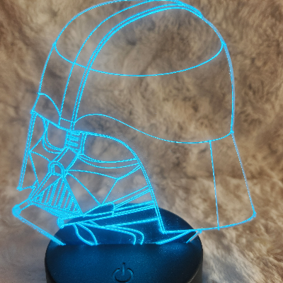 Acrylic Led Custom Laser Etched Lights