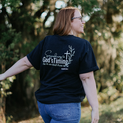 "Surrendering To God's Timing" Tee