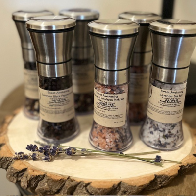 Lavender Salt & Peppercorn