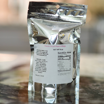 Freeze Dried Peach Rings