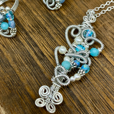 Wire Wrapped Pendants