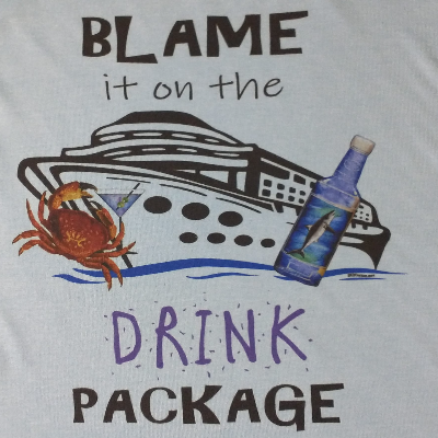 Blame It On The Drink Pkg Men's Shirts