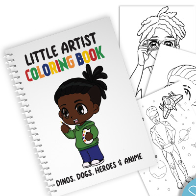 Little Artist Coloring Book