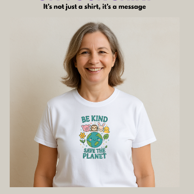 T-Shirt - Be Kind - Save The Planet