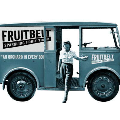 Fruitbelt Tart Cherry+Ginger & Fruitbelt Crisp Apple+Dandelion