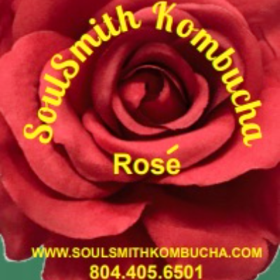 Soulsmith Rose Kombucha 32 Fl. Oz.