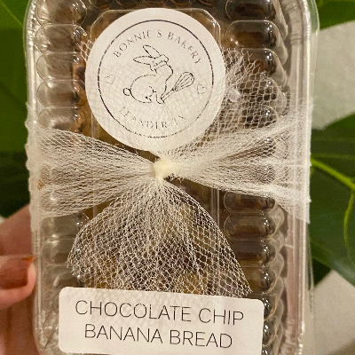 Chocolate Chip Banana Bread Loaf