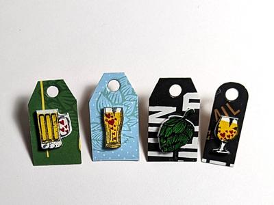 Beer Themed Pins