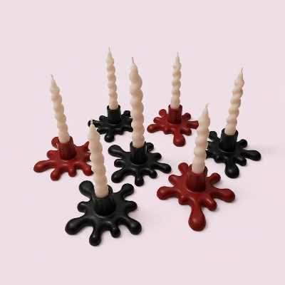 Funky Candle Holder
