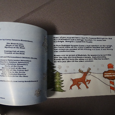 Randolph's 12 Days Of Christmas - Book 'N Buddy Combo
