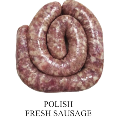 Fresh Polish Sausage -Kielbasa Biala Surowa