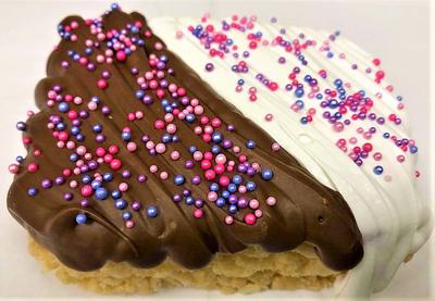 Chocolate Covered Rice Krispy Treats