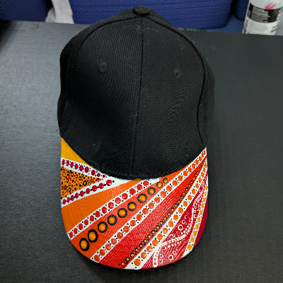 Handmade Hand Painted Ball Caps