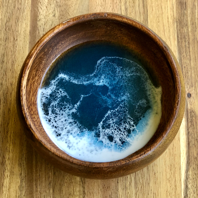 Ocean Resin Bowl