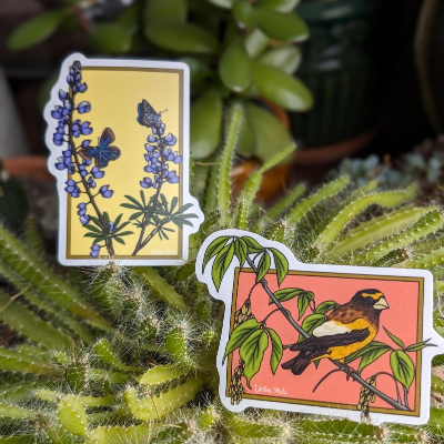 Living Harmonies Stickers