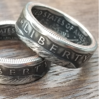 Susan B. Anthony Coin Ring