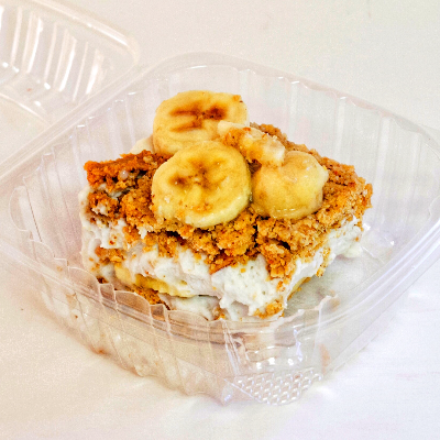 Banana Cobbler (Gluten Free + Dairy Free)