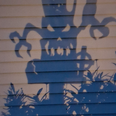 👻 Outdoor Shadow Light – Spooky & Seasonal Yard Decor