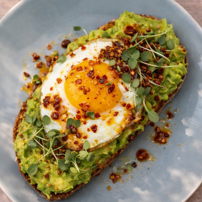 Chili Crisp Jammy Egg