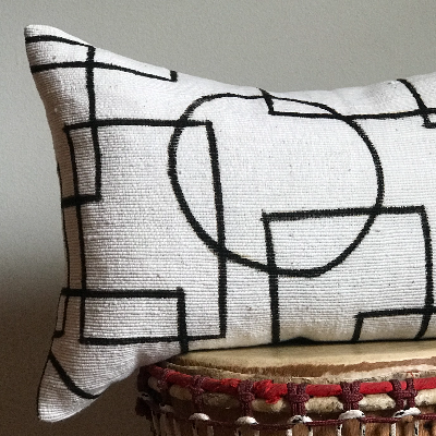 Mudcloth Accent Pillow