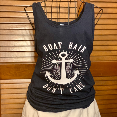 Boat Hair Don’T Care Tank Top