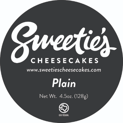 Sweetie's Plain Cheesecake