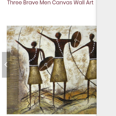 Three Brave Men. Wall Art