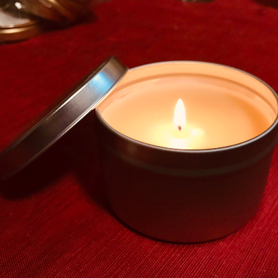 Travel Size Tin Candle