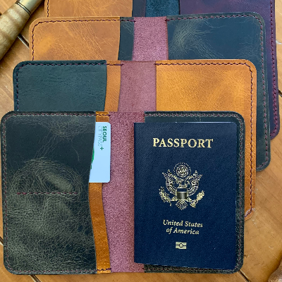 Italian Leather Passport Covers