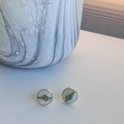 Nature-Inspired Floral Studs