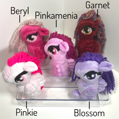 Seaony Plush (Oc Based On G4 Muffin Pony)