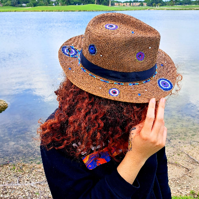 Mandala Hat Turkish Eye