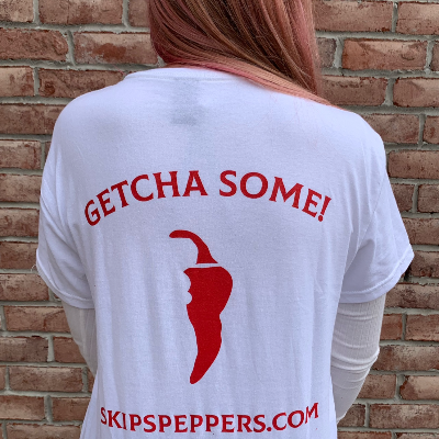 Skip's Peppers White T-Shirt (M)