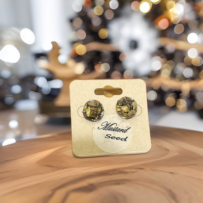 Tiger's Eye Chip Studs