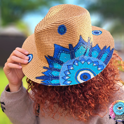 Mandala Hat Turkish Eye