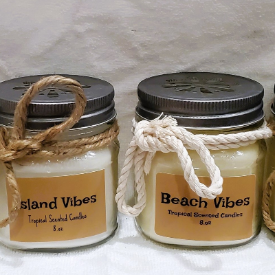 Beach Scented Candles