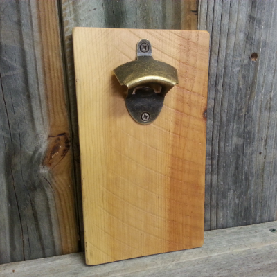 Bottle Opener With Magnetic Cap Catch