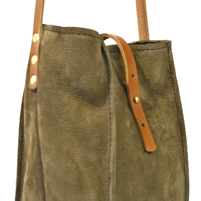 Audrey Crossbody - Olive Nubuck