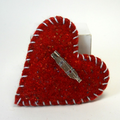 Felted Wool Pins / Brooches