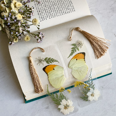 Butterfly Wing Bookmarks