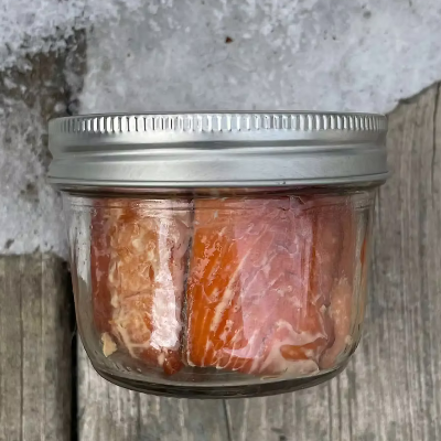 Wild Alaskan Smoked Sockeye Salmon Jar
