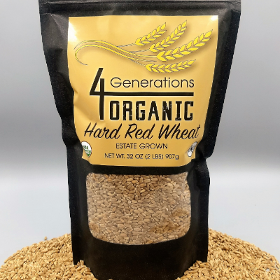 Organic Hard Red Winter Wheat Berries