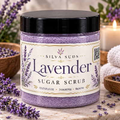 4oz Jar - Foaming Sugar Scrub And Body Wash