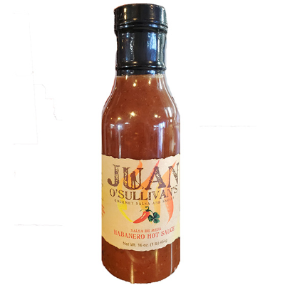 Juan O'Sullivan's Gourmet Habanero Hot Sauce